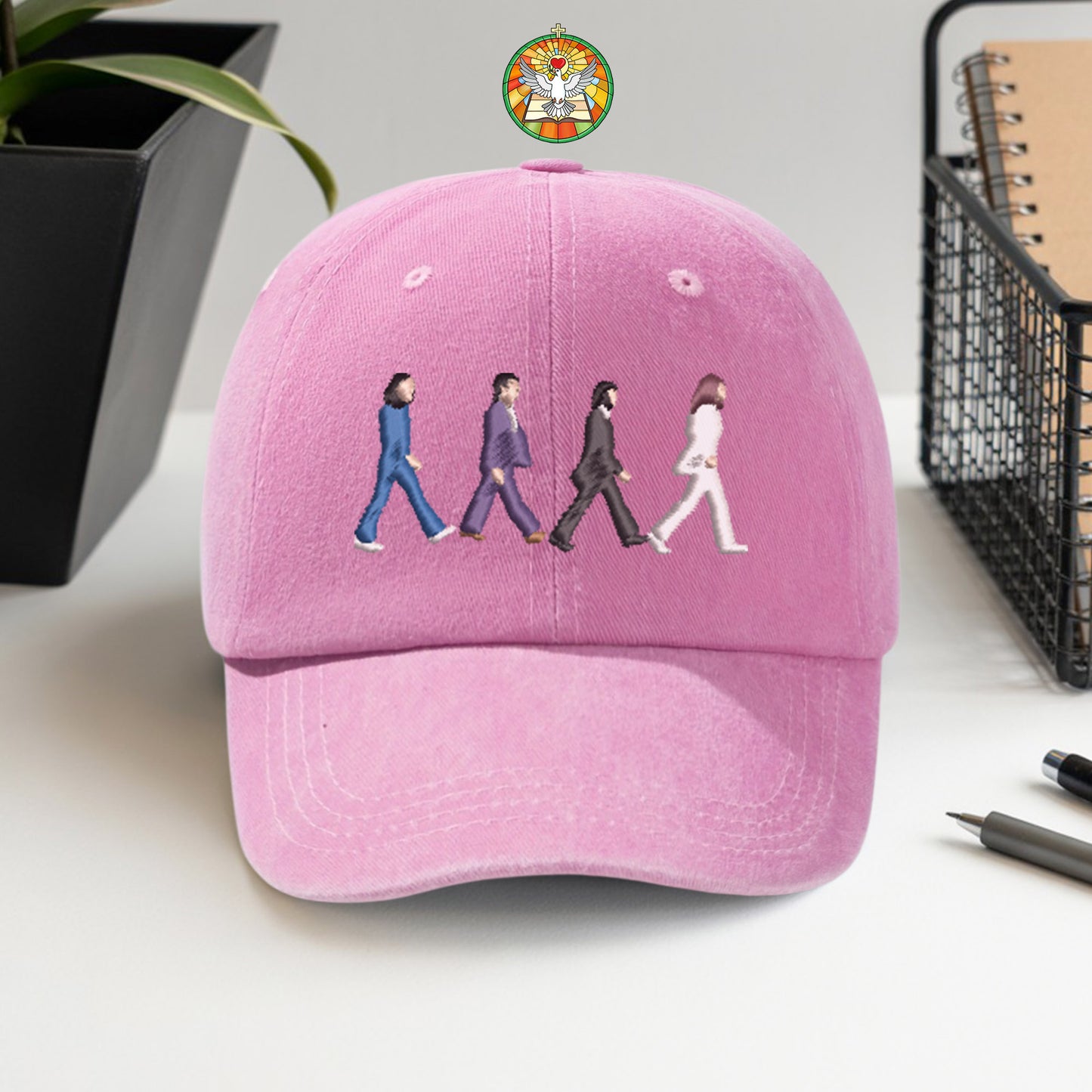 Iconic Crossing Washed Cap - 60s Music Heritage Tribute Hat