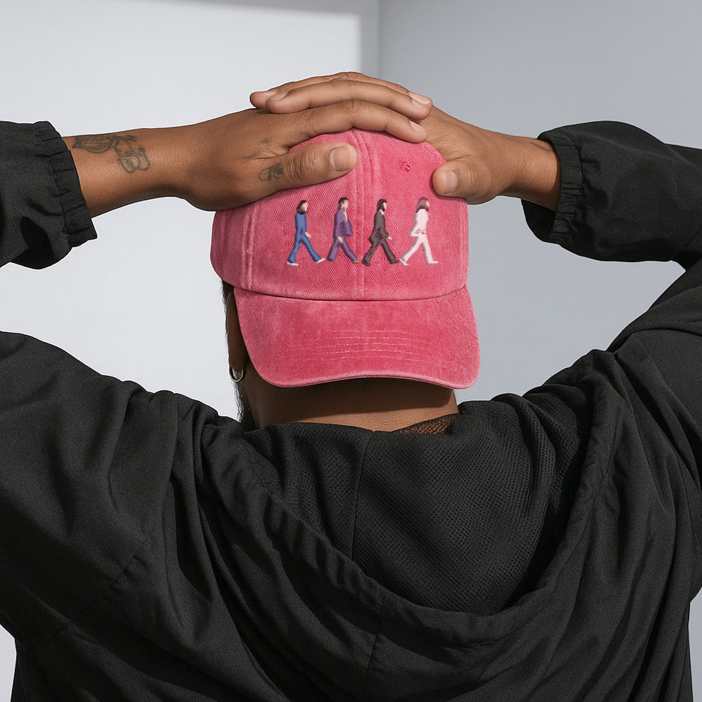 Iconic Crossing Washed Cap - 60s Music Heritage Tribute Hat