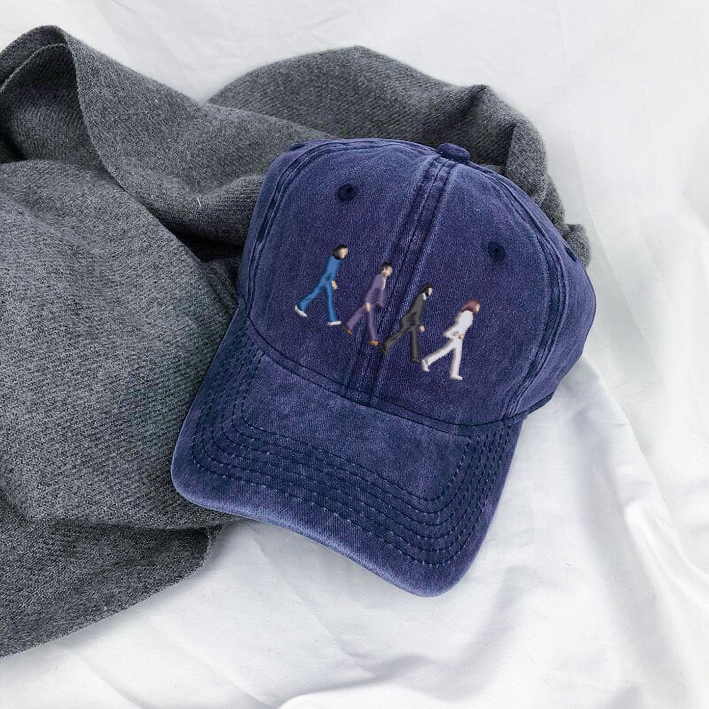 Iconic Crossing Washed Cap - 60s Music Heritage Tribute Hat