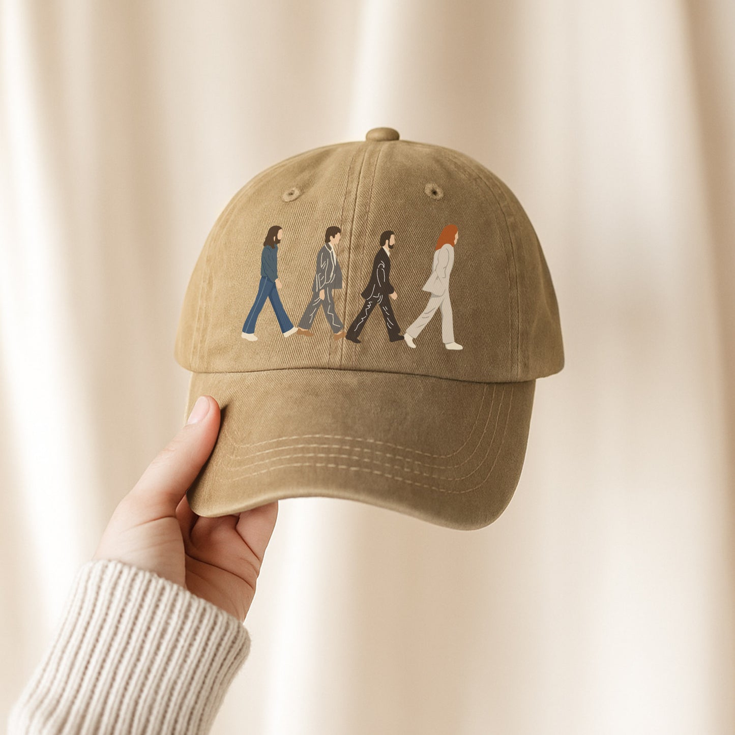 Detailed Crossing Music Legends Washed Cap - 60s Heritage Tribute Hat