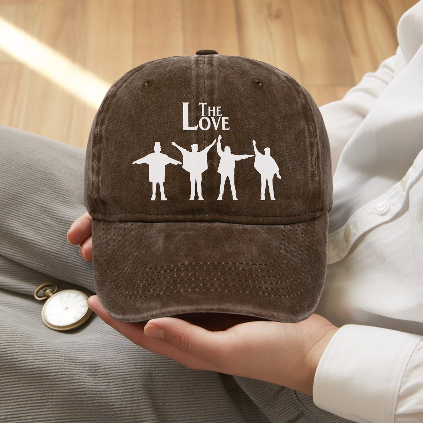 The Love Music Legends Washed Cap - All You Need Is Love Tribute Hat