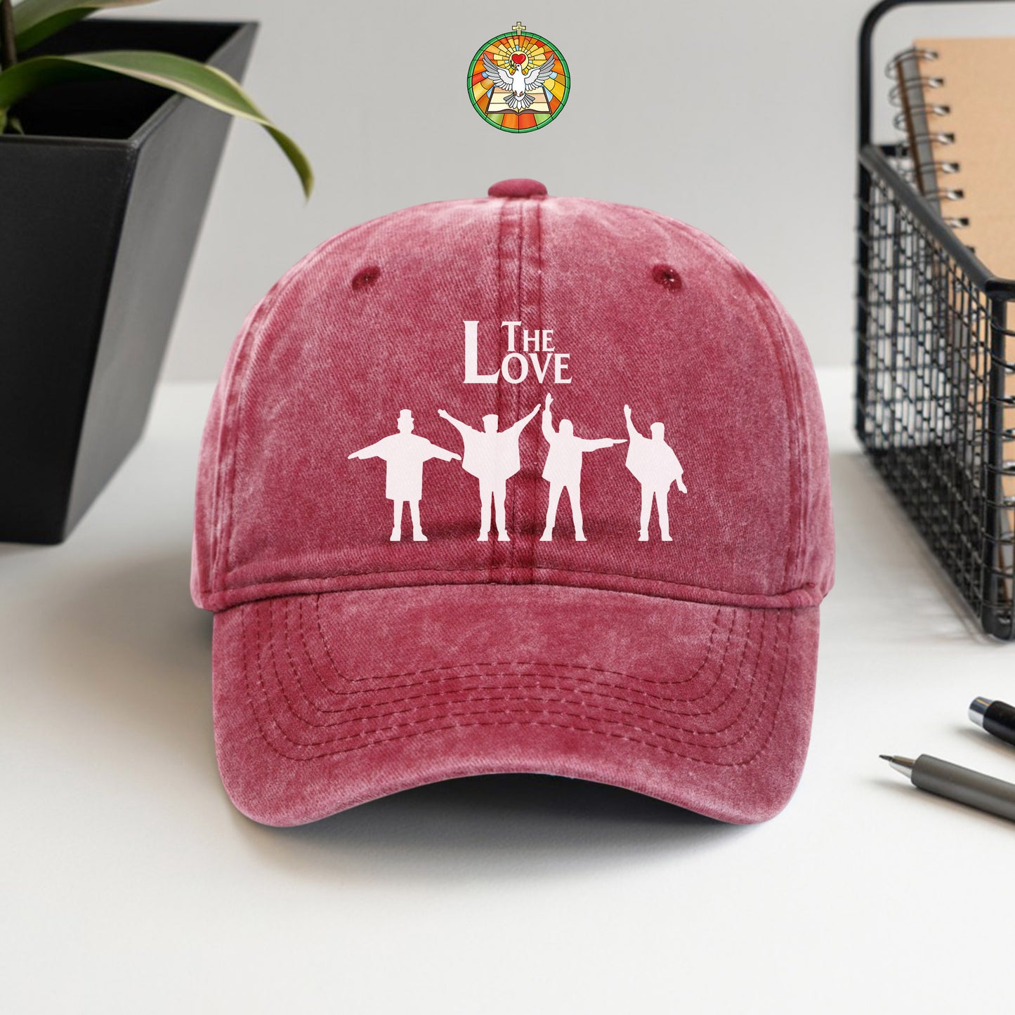 The Love Music Legends Washed Cap - All You Need Is Love Tribute Hat