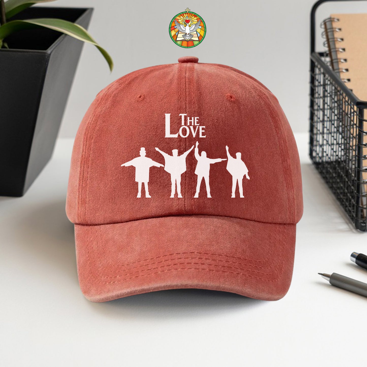 The Love Music Legends Washed Cap - All You Need Is Love Tribute Hat