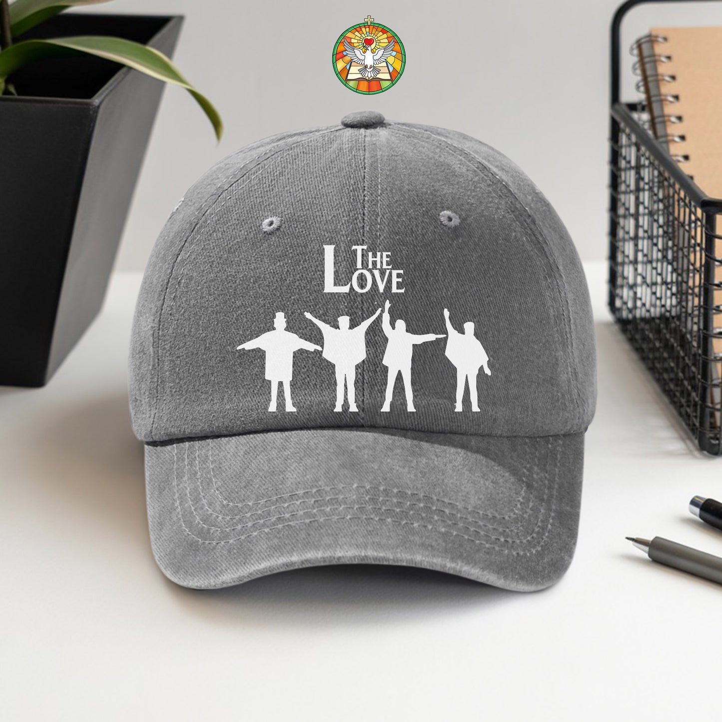 The Love Music Legends Washed Cap - All You Need Is Love Tribute Hat