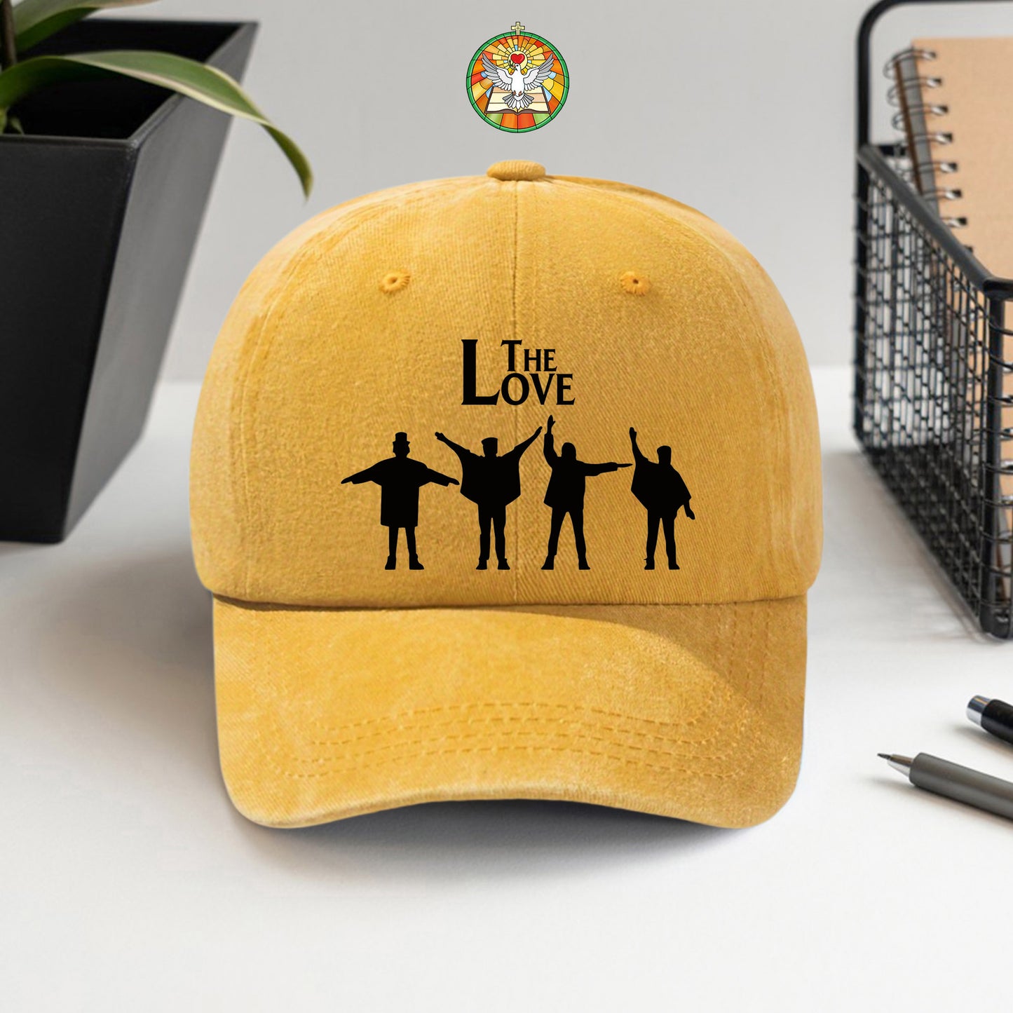 The Love Music Legends Washed Cap - All You Need Is Love Tribute Hat