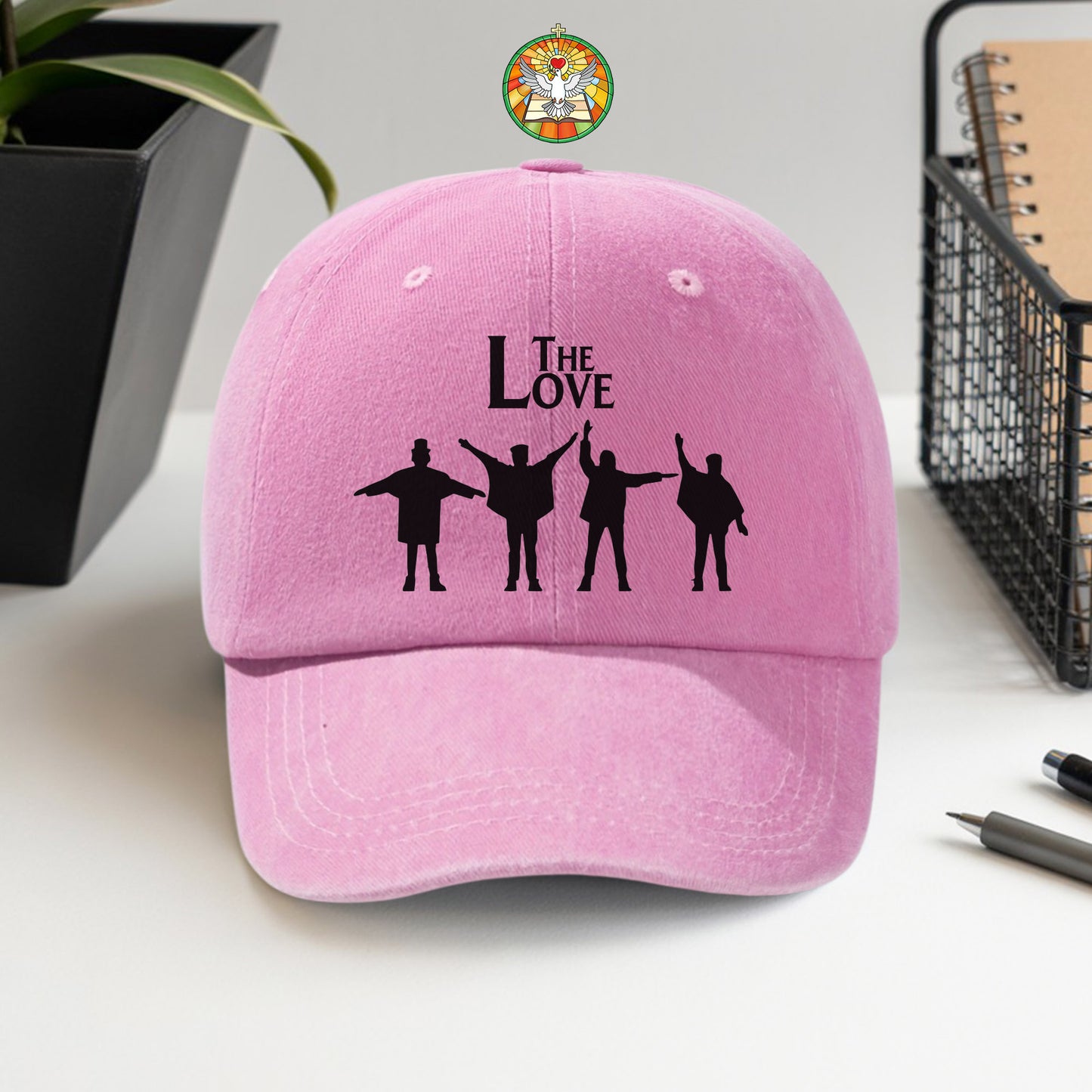 The Love Music Legends Washed Cap - All You Need Is Love Tribute Hat