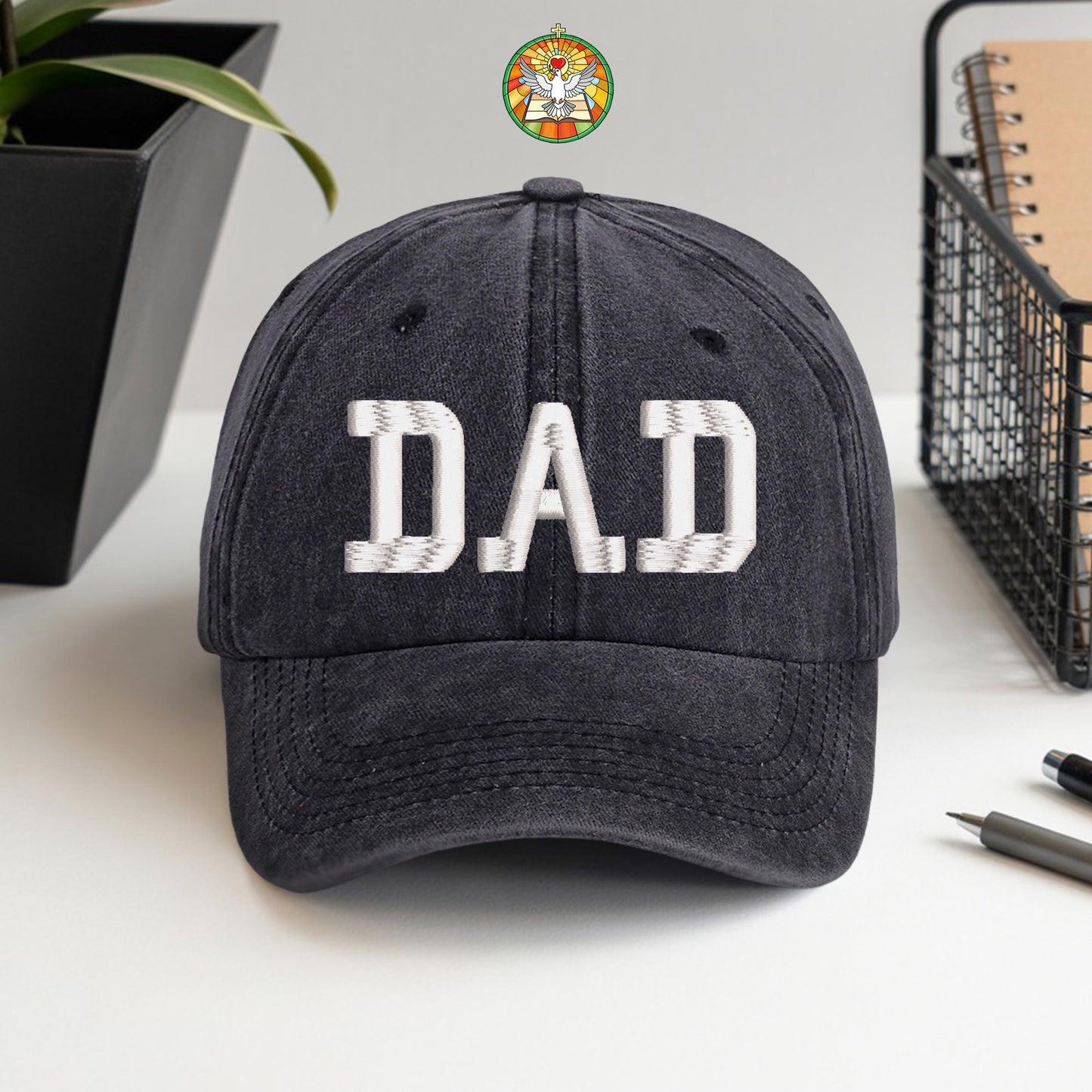 Classic DAD Hat - Premium Embroidered Washed Cotton Cap, Perfect Father's Day Gift for Dad, Husband, Grandpa