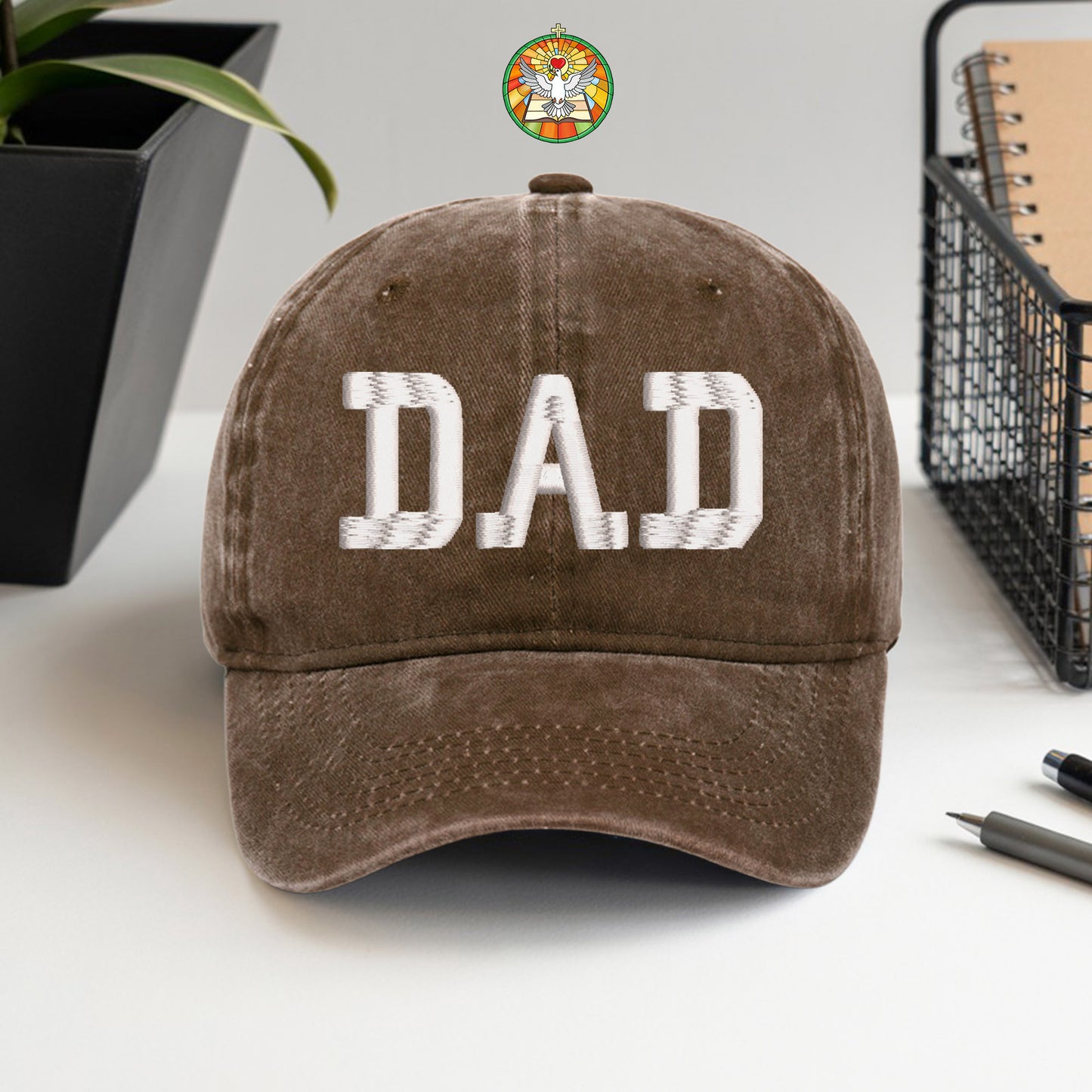 Classic DAD Hat - Premium Embroidered Washed Cotton Cap, Perfect Father's Day Gift for Dad, Husband, Grandpa