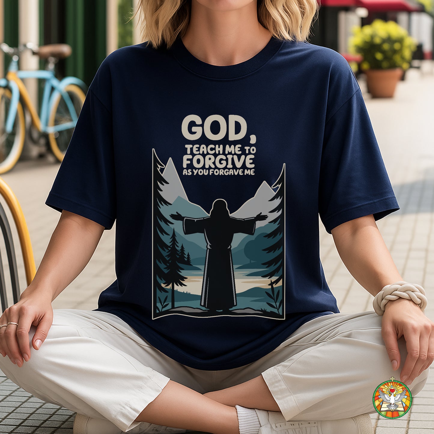 God, Teach Me To Forgive As You Forgive Me T-Shirt - Christian Forgiveness Prayer Declaration