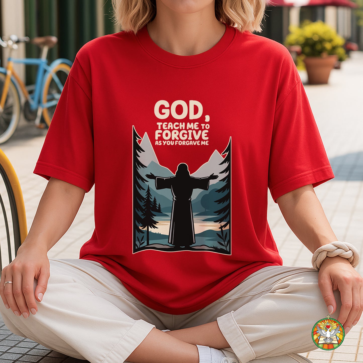 God, Teach Me To Forgive As You Forgive Me T-Shirt - Christian Forgiveness Prayer Declaration