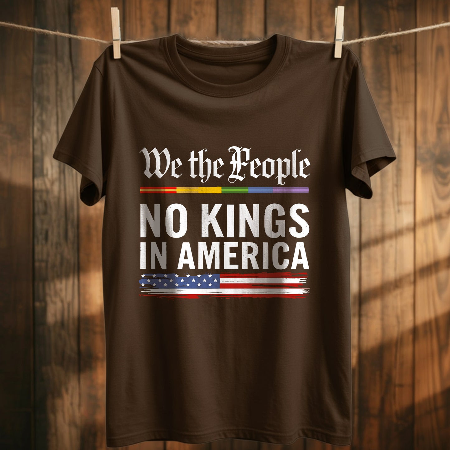 We the People – American Heritage No Kings T-Shirt
