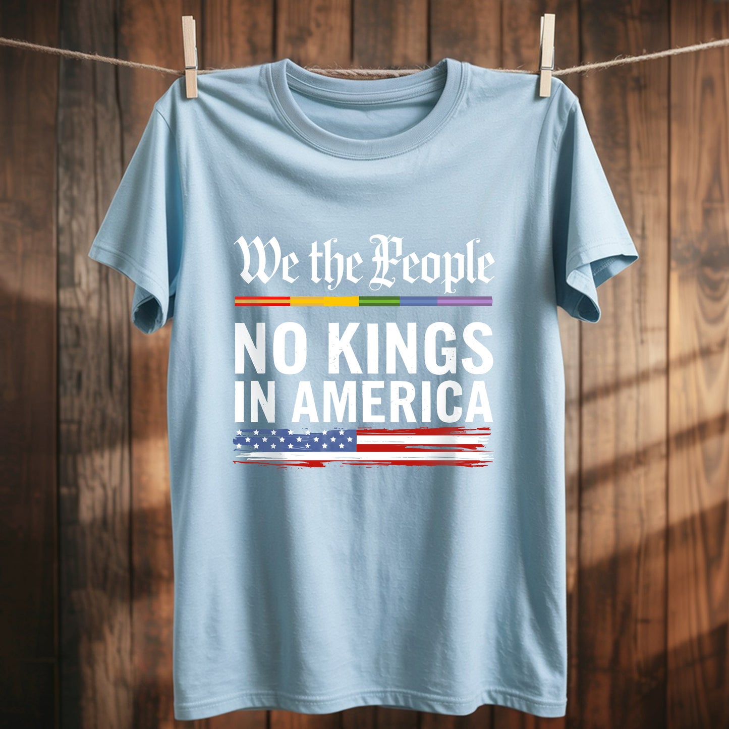 We the People – American Heritage No Kings T-Shirt