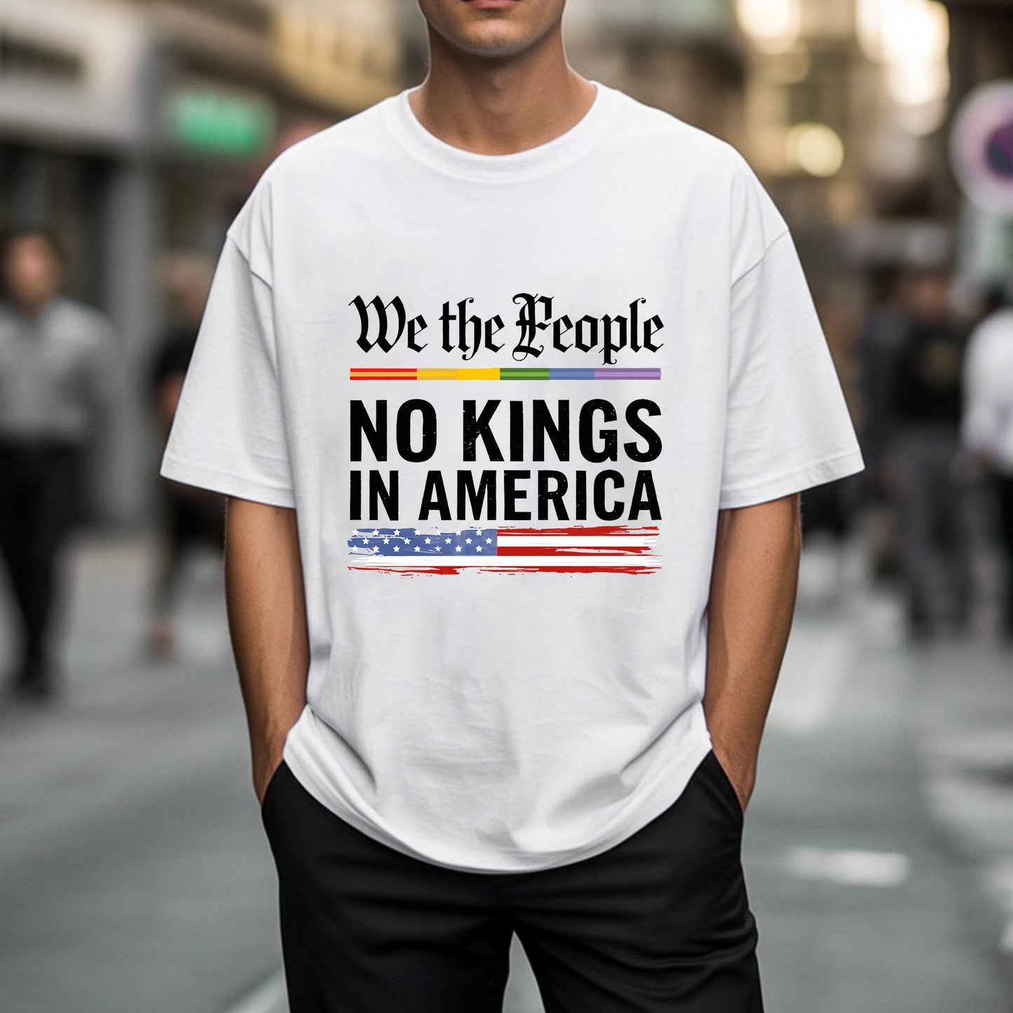 We the People – American Heritage No Kings T-Shirt