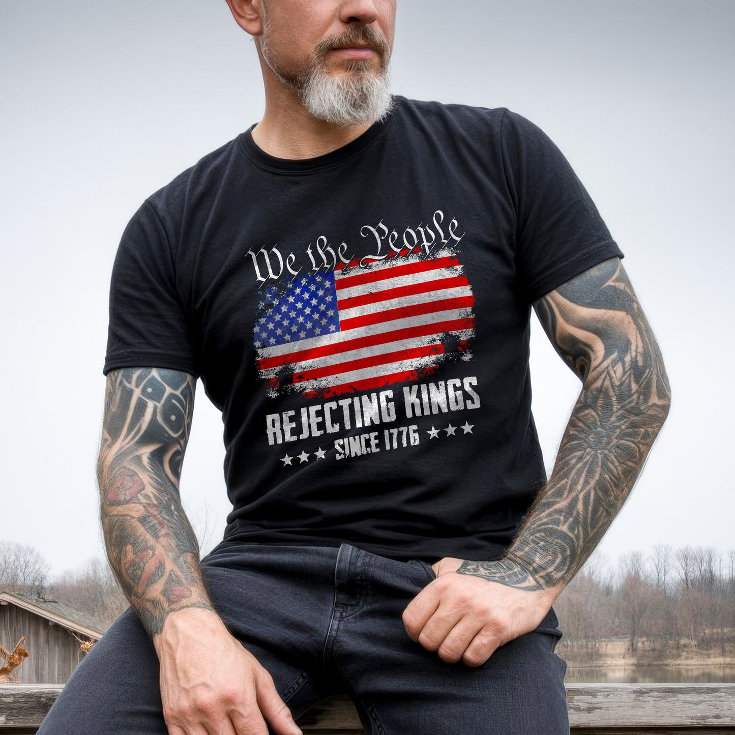 We The People Rejecting Kings Since 1776 T-Shirt