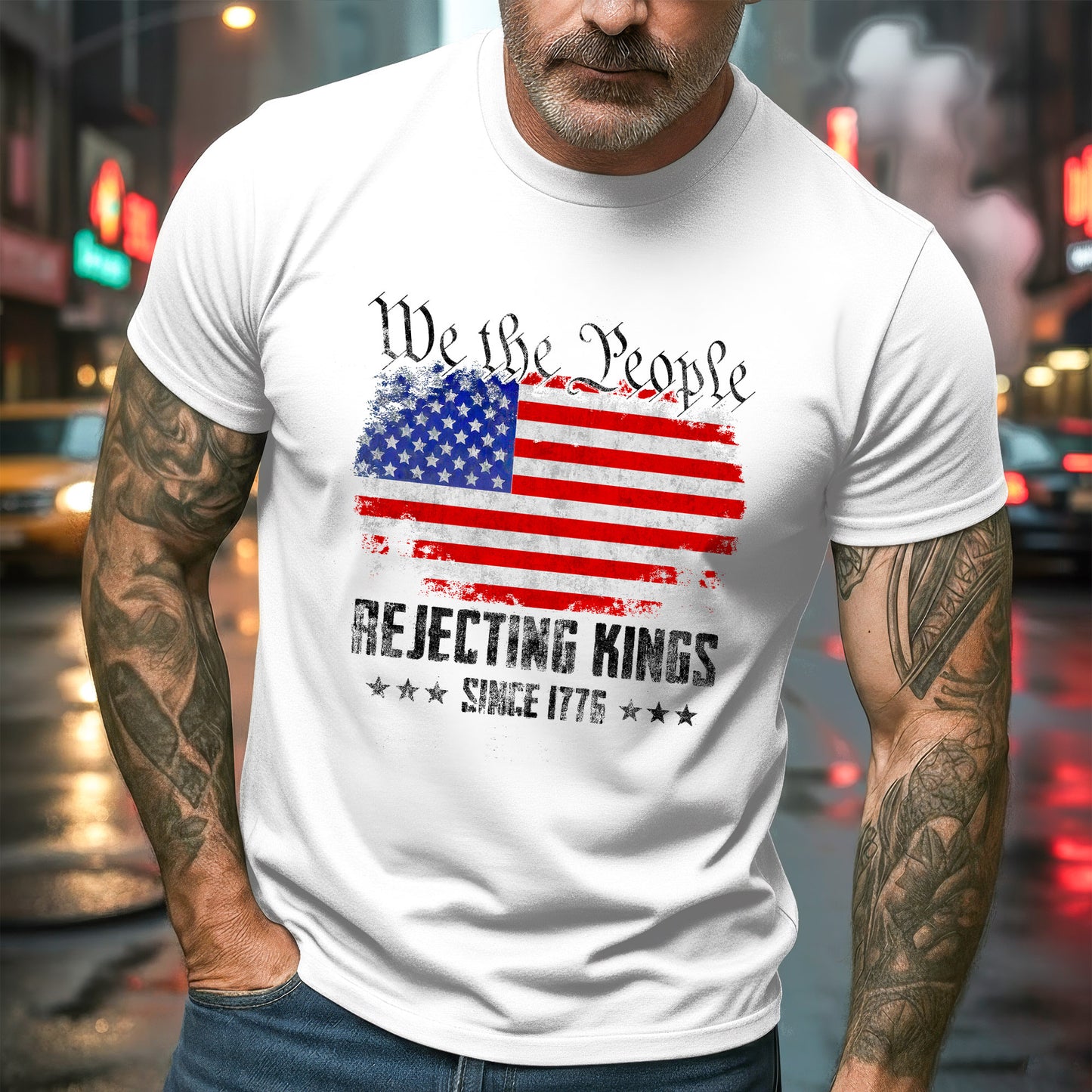 We The People Rejecting Kings Since 1776 T-Shirt