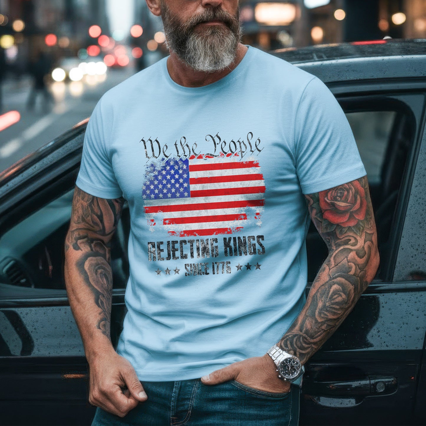 We The People Rejecting Kings Since 1776 T-Shirt