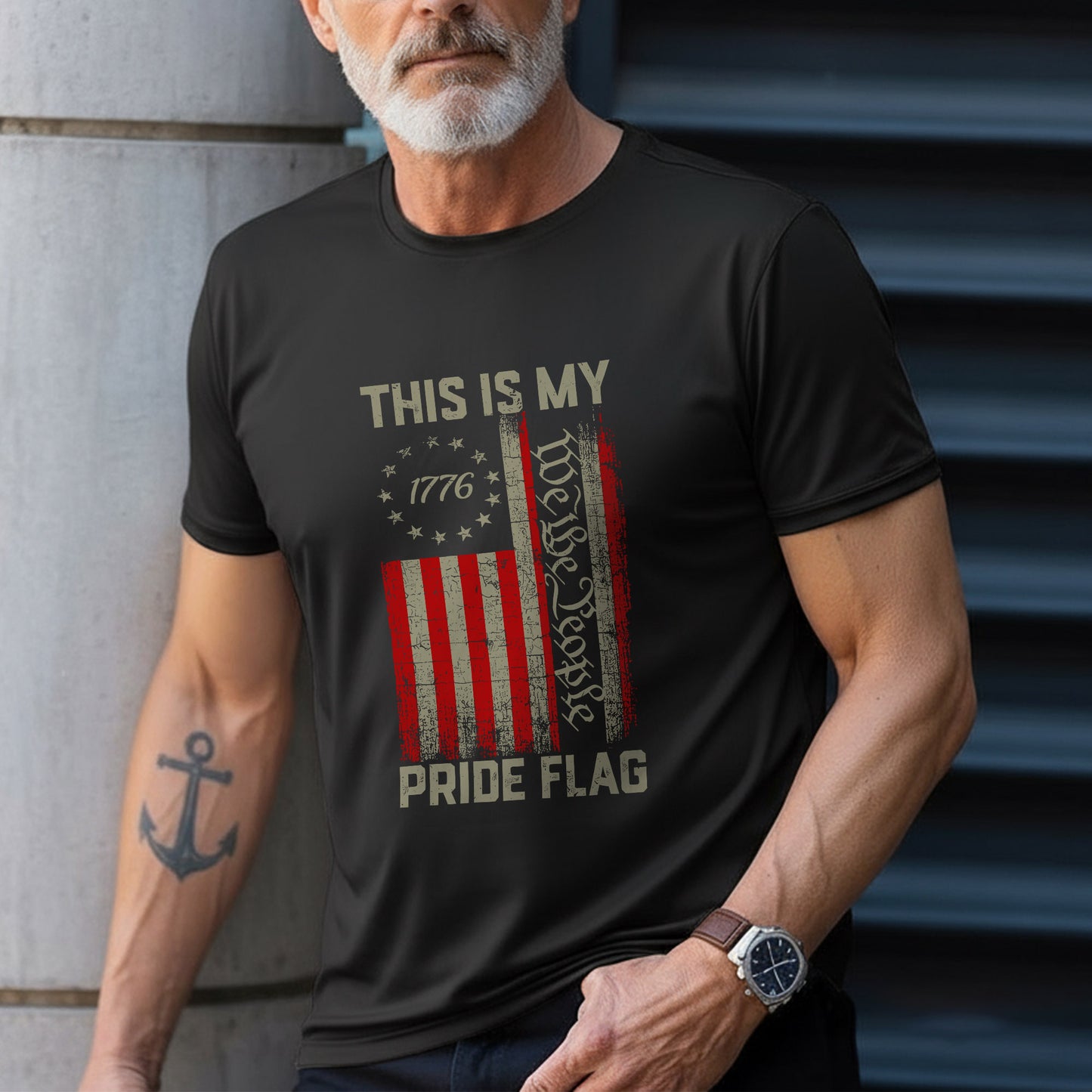 This Is My 1776 We The People Pride Flag T-Shirt