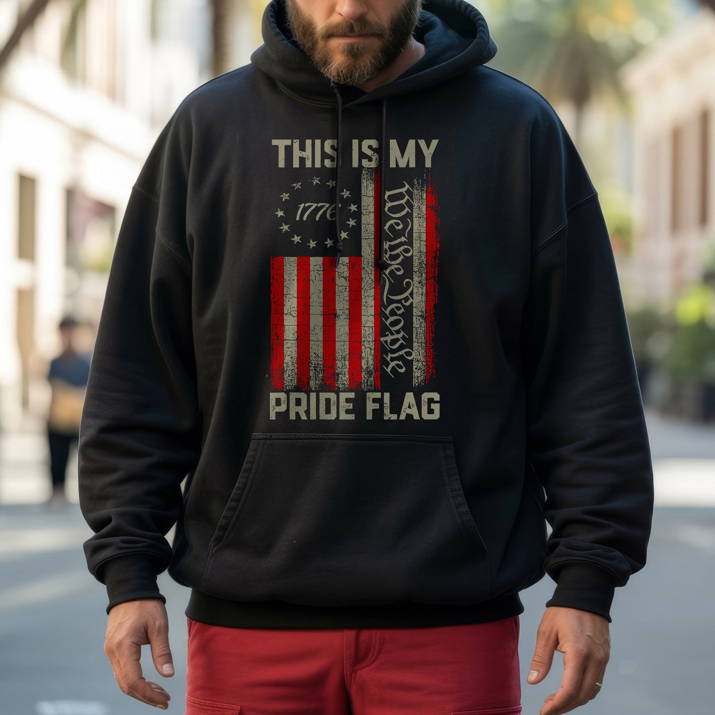 This Is My 1776 We The People Pride Flag T-Shirt