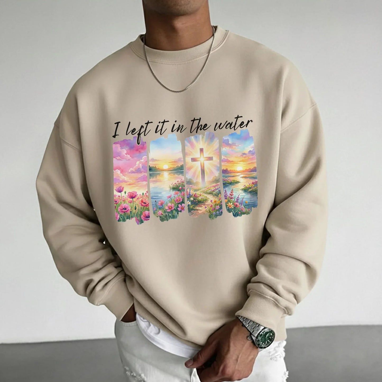 I Left It in the Water Faith Landscape – Landscape of Creation – Unisex Tshirt / Hoodie / Sweatshirt - Faith Guided Life