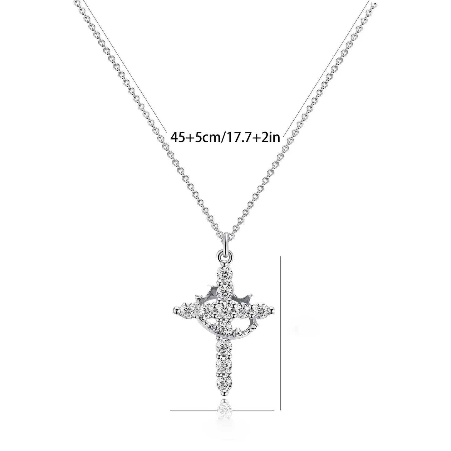 Royal Faith Cross Necklace