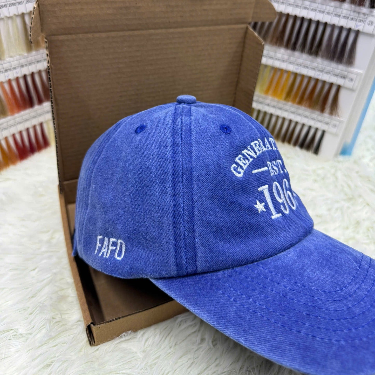 Generation X EST. Custom Year Baseball Cap - Personalized Vintage Pride Hat