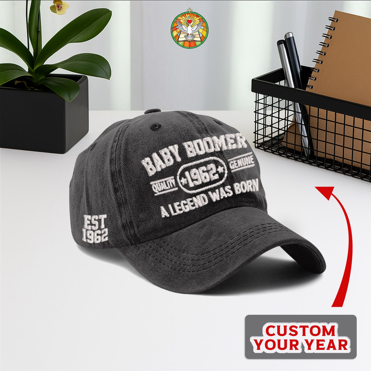 Baby Boomer Quality [Custom Year] Genuine A Legend Was Born Baseball Cap - Legendary Generation