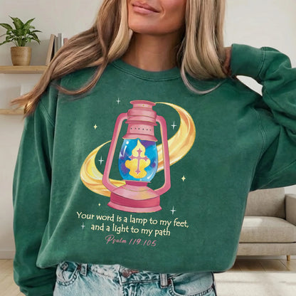 Your Word Is A Lamp - Unisex Tshirt / Hoodie / Sweatshirt - Faith Guided Life