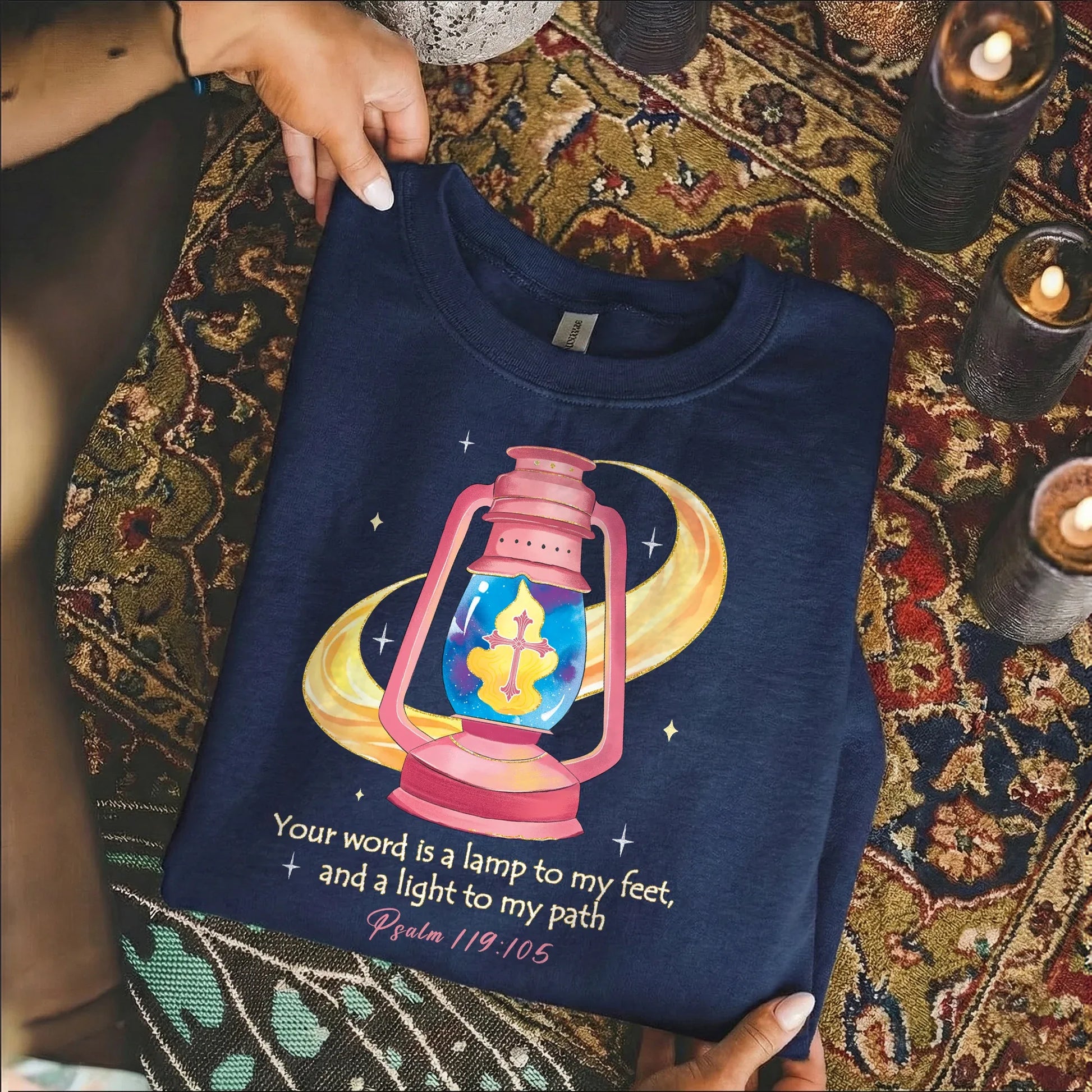 Your Word Is A Lamp - Unisex Tshirt / Hoodie / Sweatshirt - Faith Guided Life