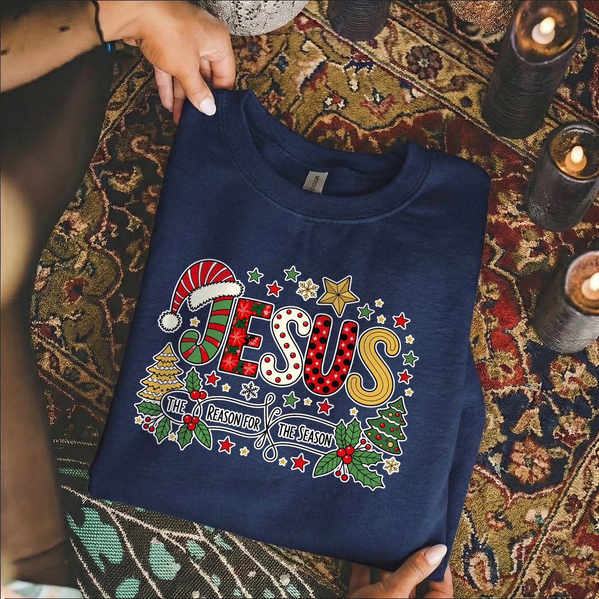 Merry Savior Christmas -  Unisex Tshirt / Hoodie / Sweatshirt