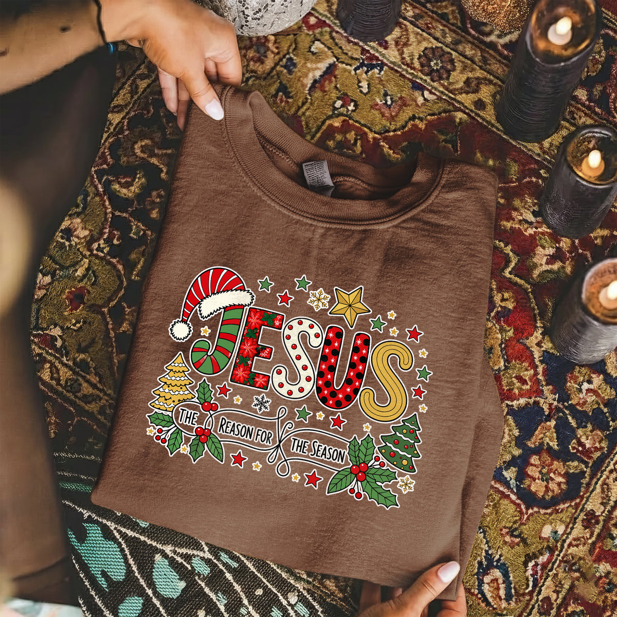 Merry Savior Christmas -  Unisex Tshirt / Hoodie / Sweatshirt