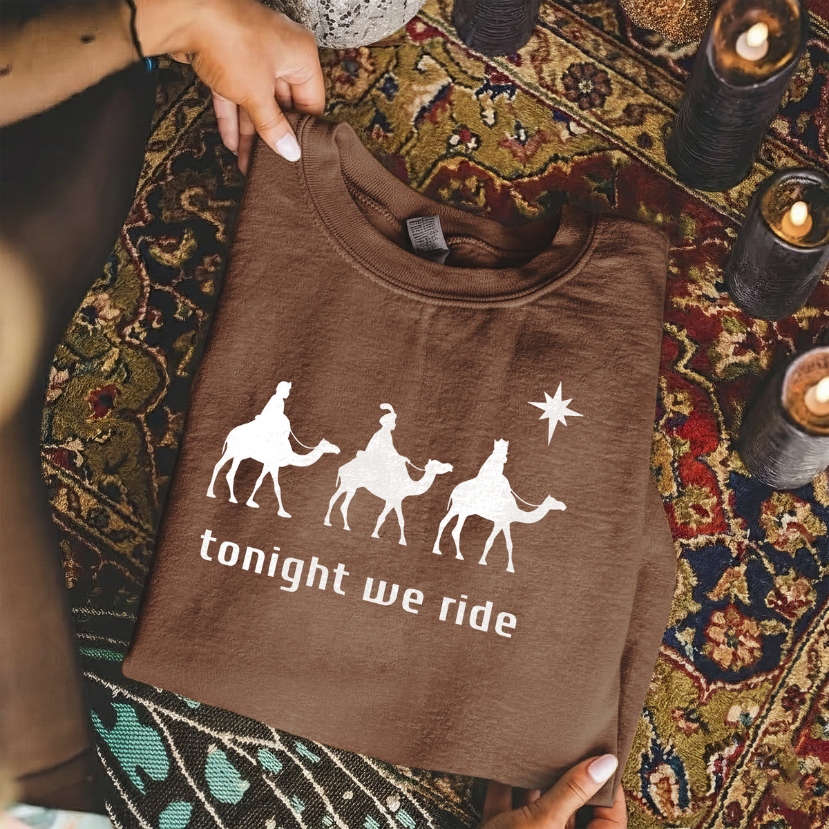 Magi Camel Journey – Unisex Tshirt / Hoodie / Sweatshirt