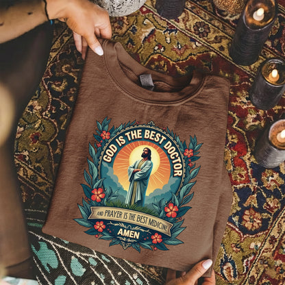 Christian Prayer Healing – Faith Message – Unisex Tshirt / Hoodie / Sweatshirt