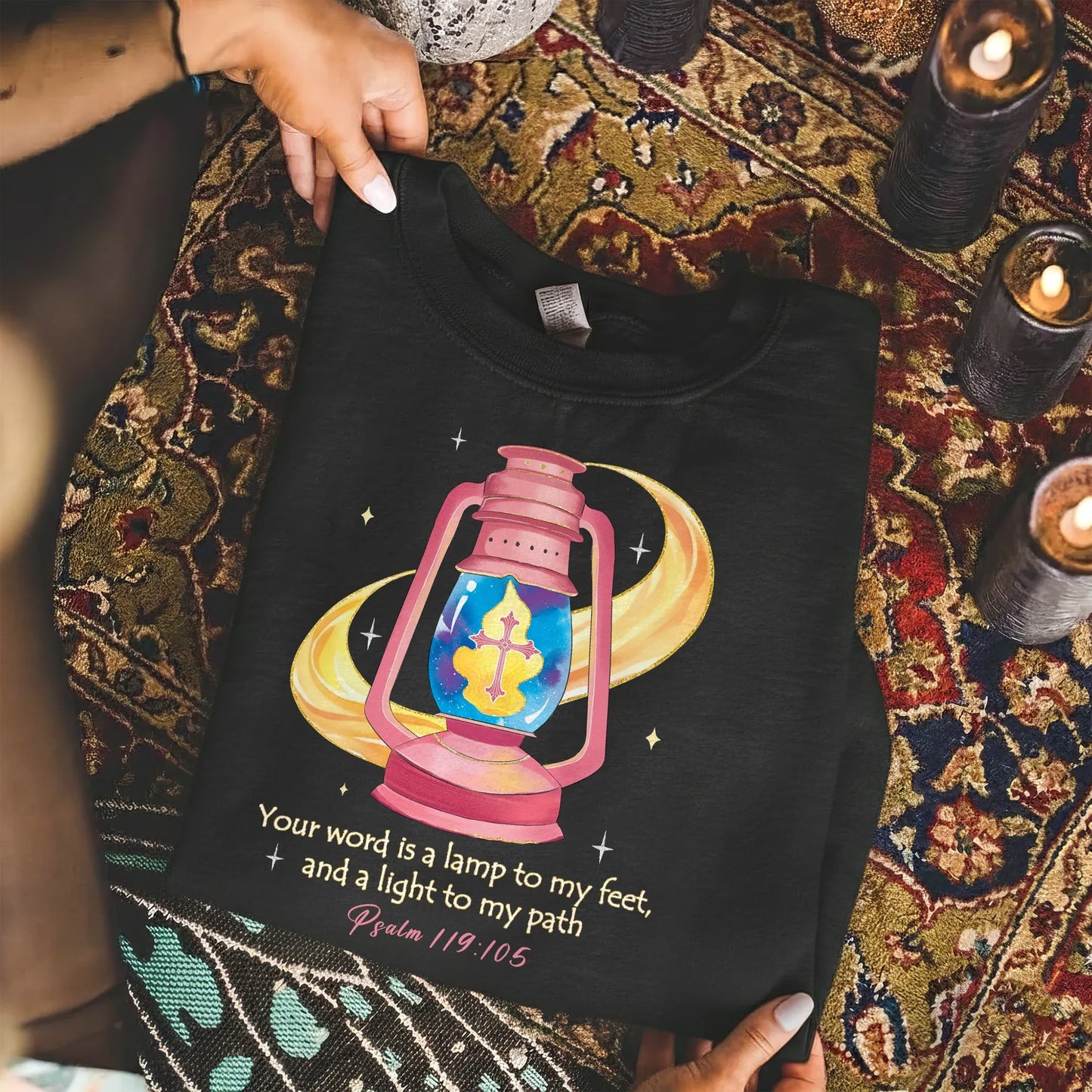 Your Word Is A Lamp - Unisex Tshirt / Hoodie / Sweatshirt - Faith Guided Life