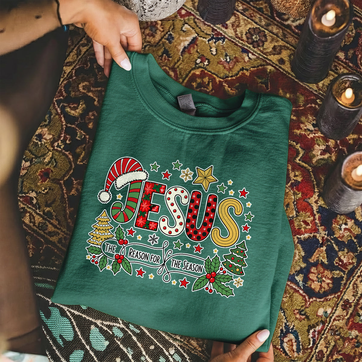 Merry Savior Christmas -  Unisex Tshirt / Hoodie / Sweatshirt
