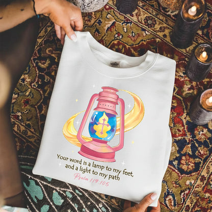 Your Word Is A Lamp - Unisex Tshirt / Hoodie / Sweatshirt - Faith Guided Life