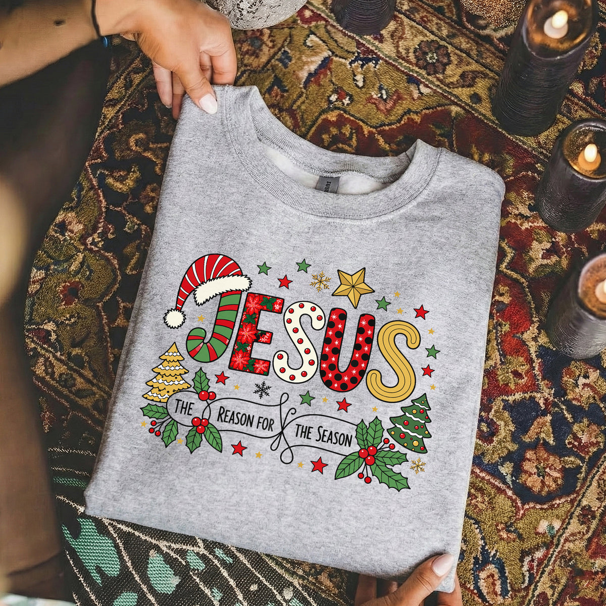 Merry Savior Christmas -  Unisex Tshirt / Hoodie / Sweatshirt