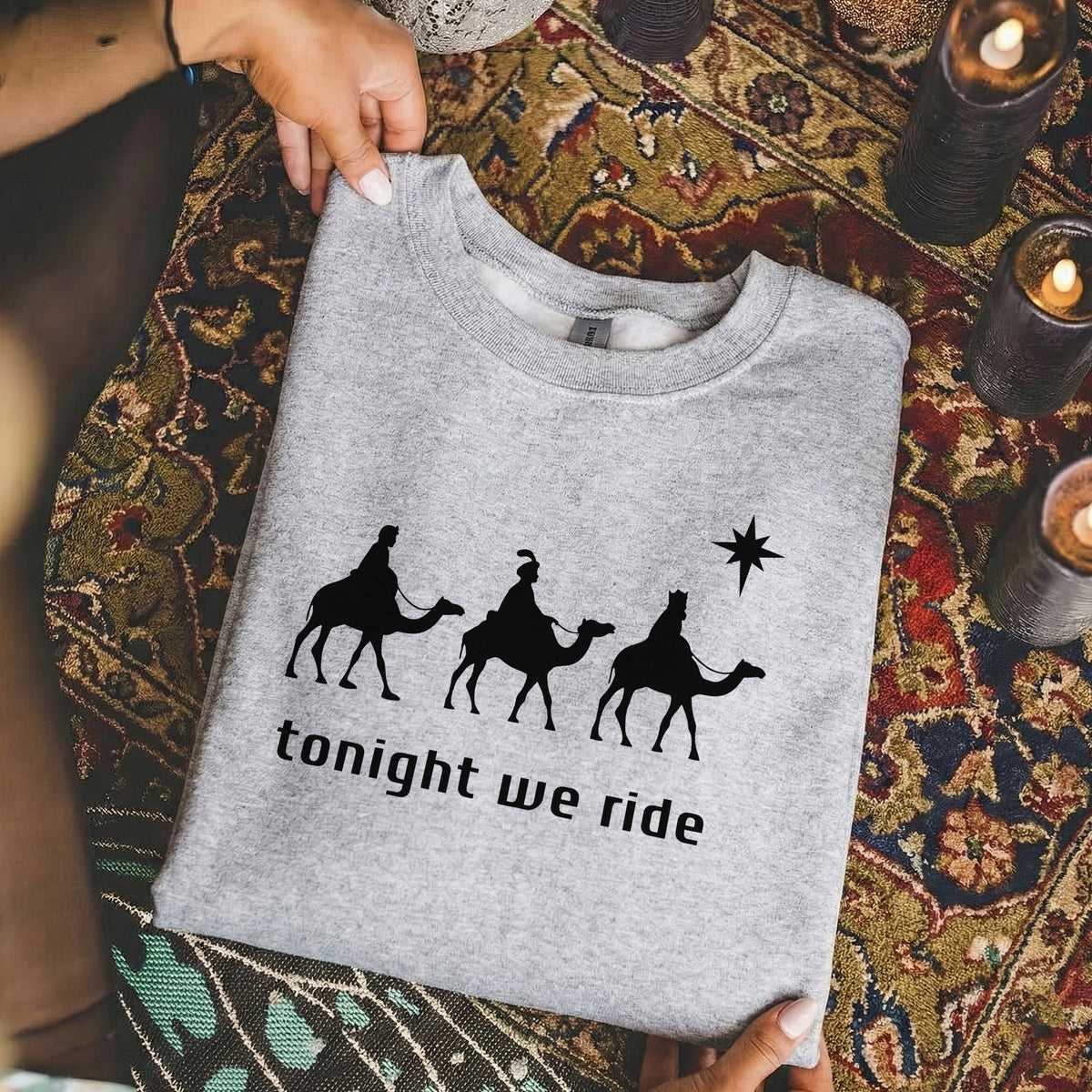 Magi Camel Journey – Unisex Tshirt / Hoodie / Sweatshirt