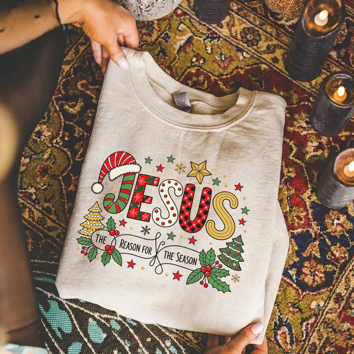 Merry Savior Christmas -  Unisex Tshirt / Hoodie / Sweatshirt