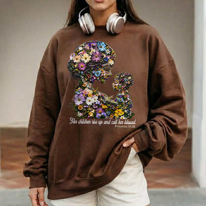 Floral Motherhood - Proverbs 31:28 – Unisex Tshirt / Hoodie / Sweatshirt