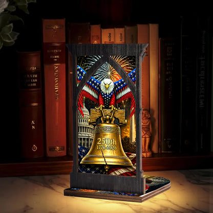 America’s Legacy: 250th Anniversary Suncatcher Candle Holder - Perfect for Prayer Corner, Gift, or Home Decor