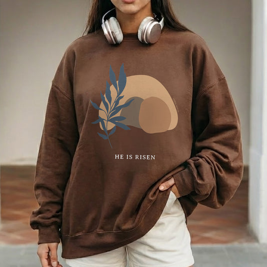 Minimalist Easter Resurrection – He is Risen – Unisex Tshirt / Hoodie / Sweatshirt