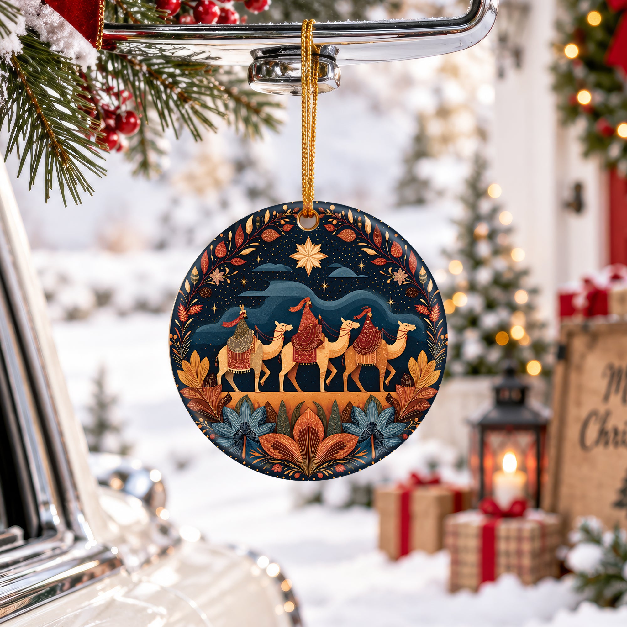 Christmas Faith Scene