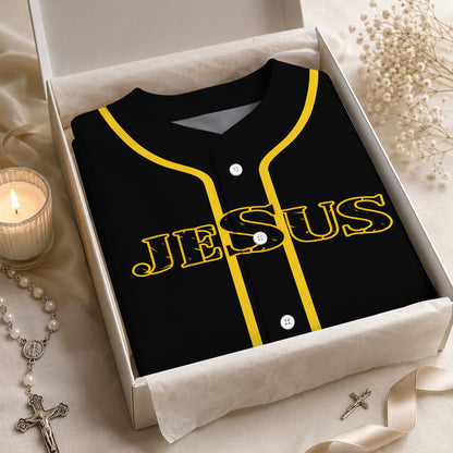 Christian Faith Baseball Jersey Collection – Jesus, Psalm & Bible Verse Jerseys