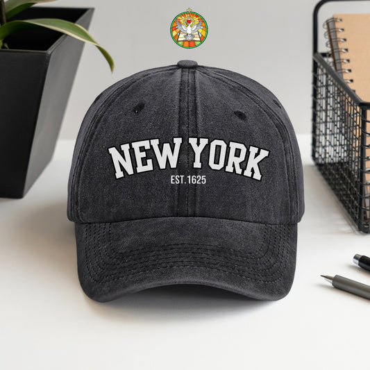 New York EST. 1625 Baseball Cap - Vintage City Pride Hat
