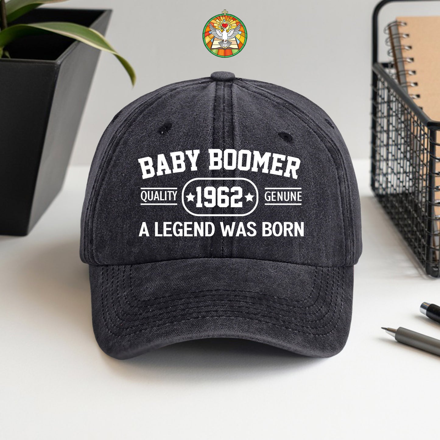 Baby Boomer Quality [Custom Year] Genuine A Legend Was Born Baseball Cap - Legendary Generation