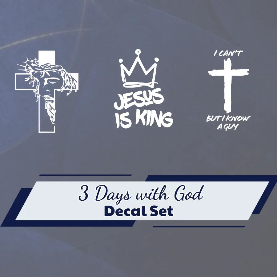 7 Days With God – Faith Journey Decal Set