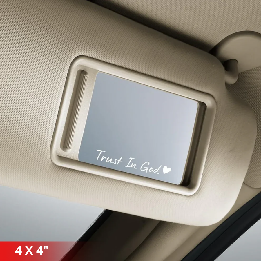 4 inch - Christian Decal Collection – Faith Stickers for Car, Laptop, Water Bottle & Helmet