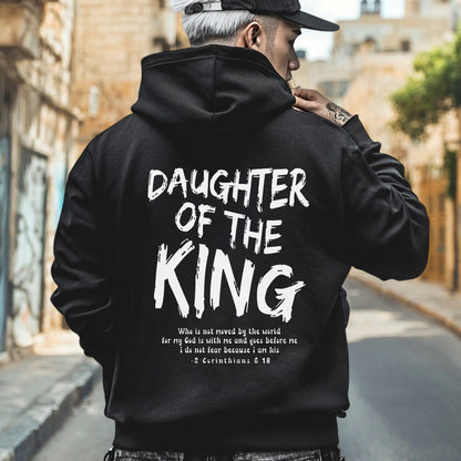 Daughter of the King Christian T-Shirt with 2 Corinthians 6:18 | Faith Guided Life Apparel