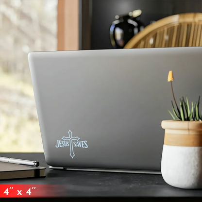 4 inch - Christian Decal Collection – Faith Stickers for Car, Laptop, Water Bottle & Helmet