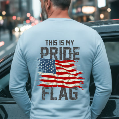 This Is My Pride Flag – 1776 Patriotic T-Shirt Two Sides